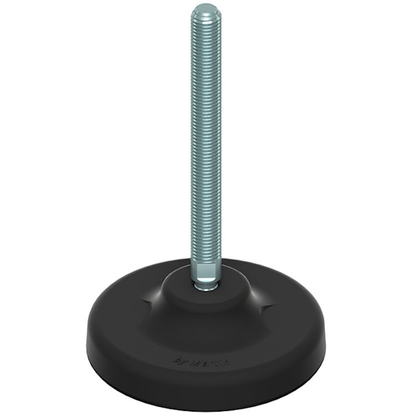 Martin Piede Zincato Base Plastica Snodato 30° D.MM125 M16/M20 - MARTIN